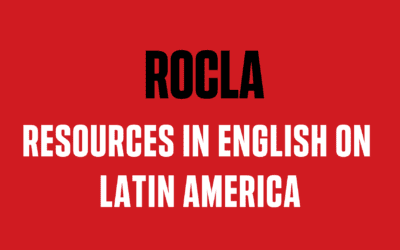 Resources in English on Latin America