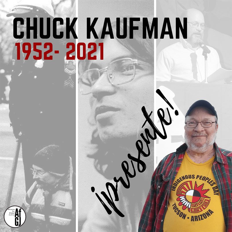 Chuck Kaufman 1952-2021