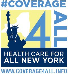 Coverage for All with Statue of Liberty